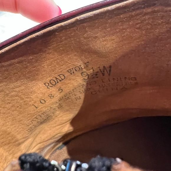 ROAD WOLF MENS BOOTS SIZE 9.5 W - Picture 9 of 11